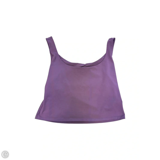 Athletic Tank Top By Fabletics In Purple, Size: Xxl