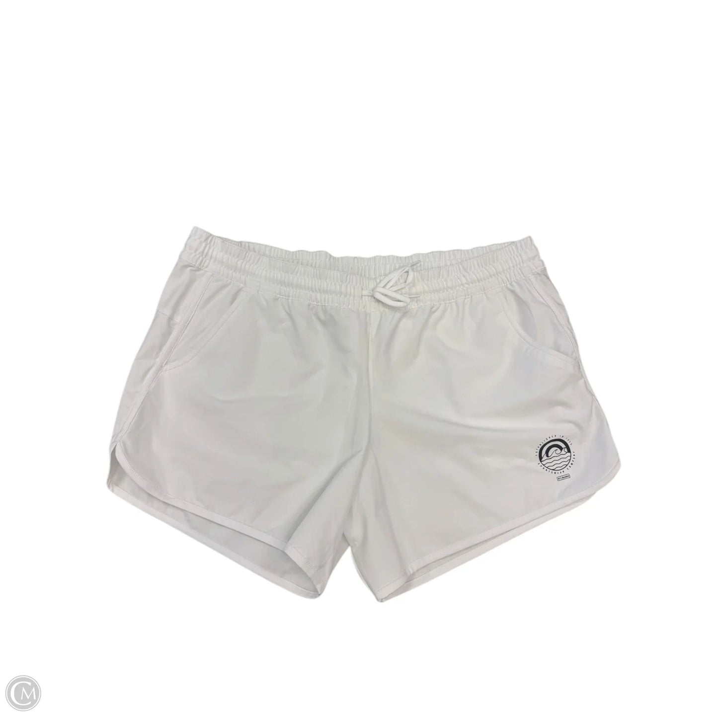 Athletic Shorts By Columbia In White, Size: Xl