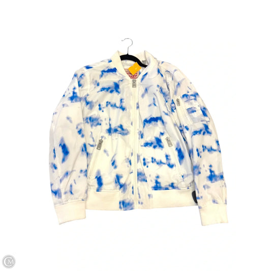 Jacket Windbreaker By Levis In White, Size: Xl