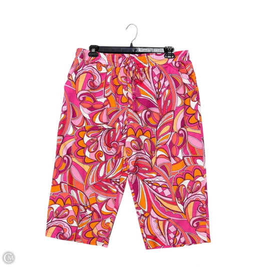 Capris By Clothes Mentor In Pink, Size: 14
