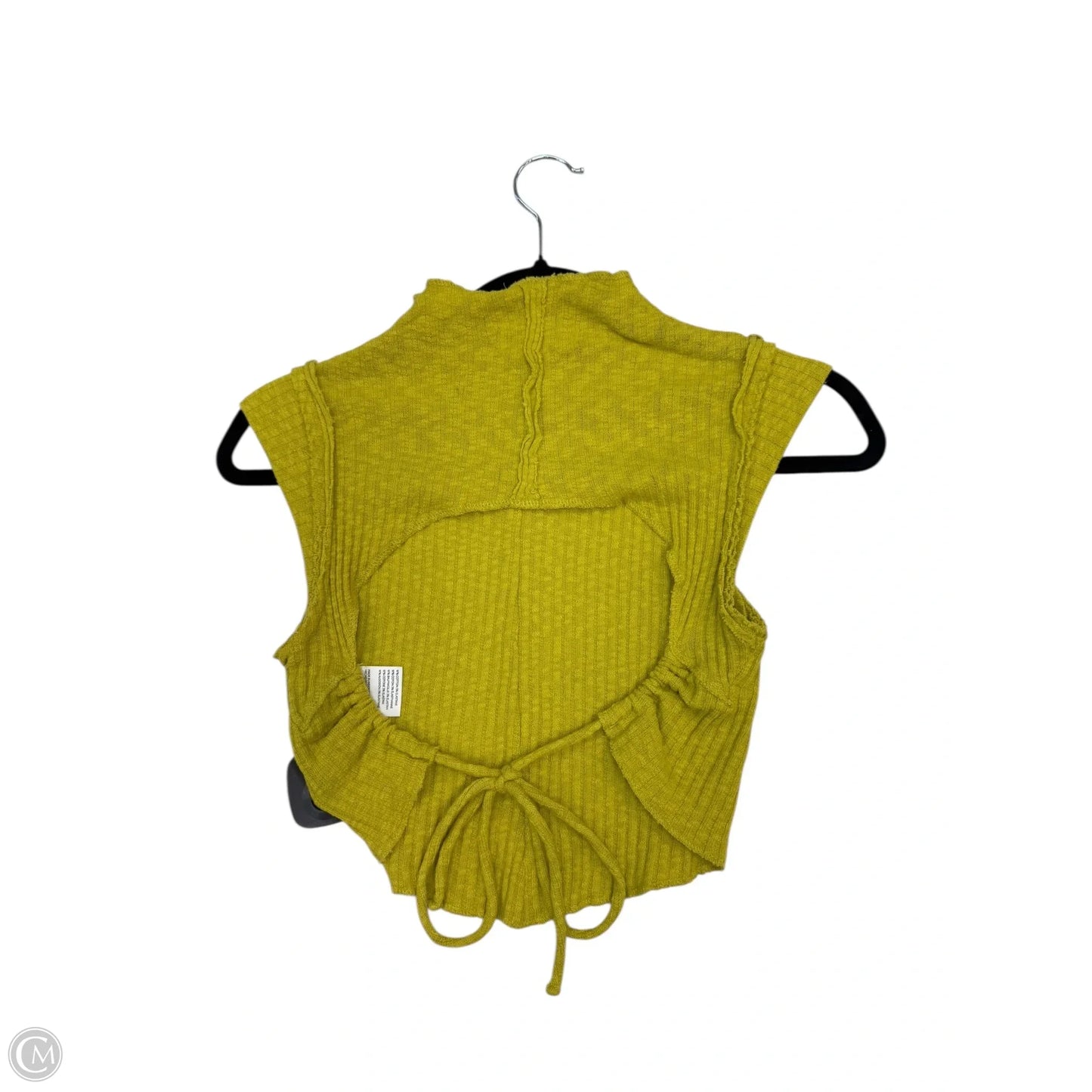 Top Sleeveless By Urban Outfitters In Chartreuse, Size: S