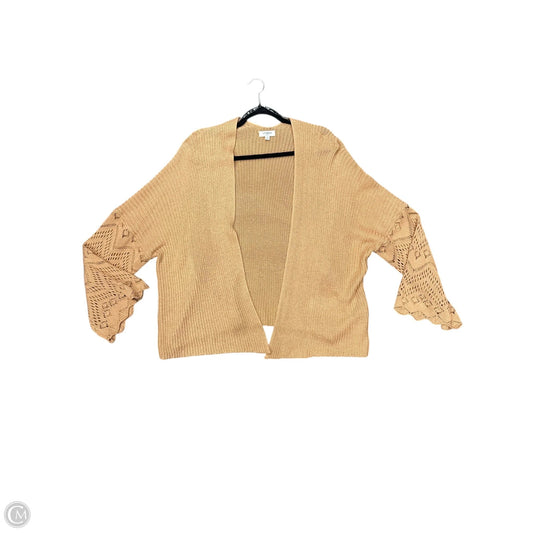 Cardigan By Umgee In Tan, Size: M