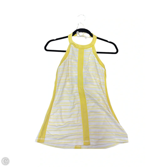 Athletic Tank Top By Lululemon In Yellow, Size: M