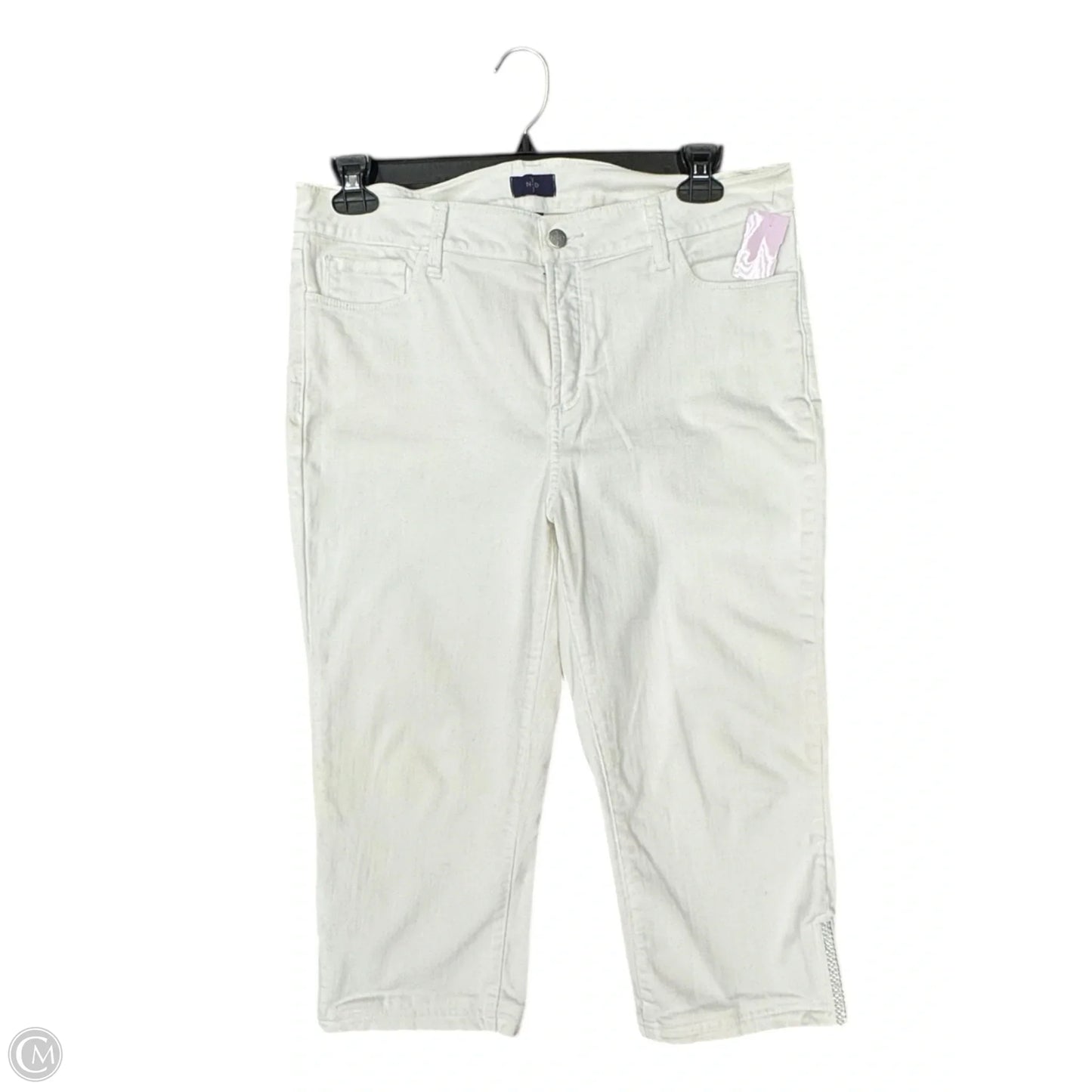 Capris By Not Your Daughters Jeans In Yellow Denim, Size: 14