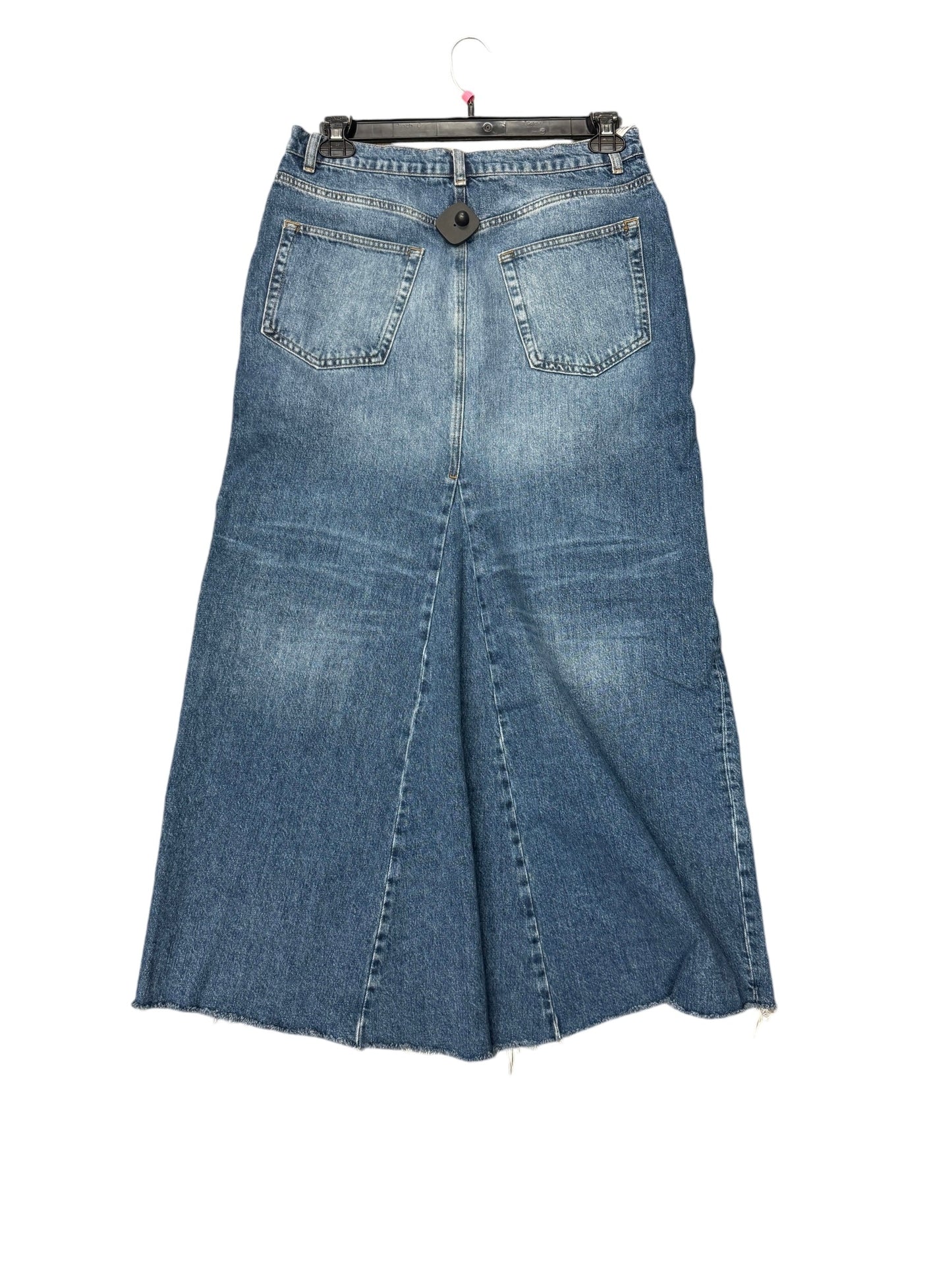 Skirt Maxi By Reformation In Blue Denim, Size: 10