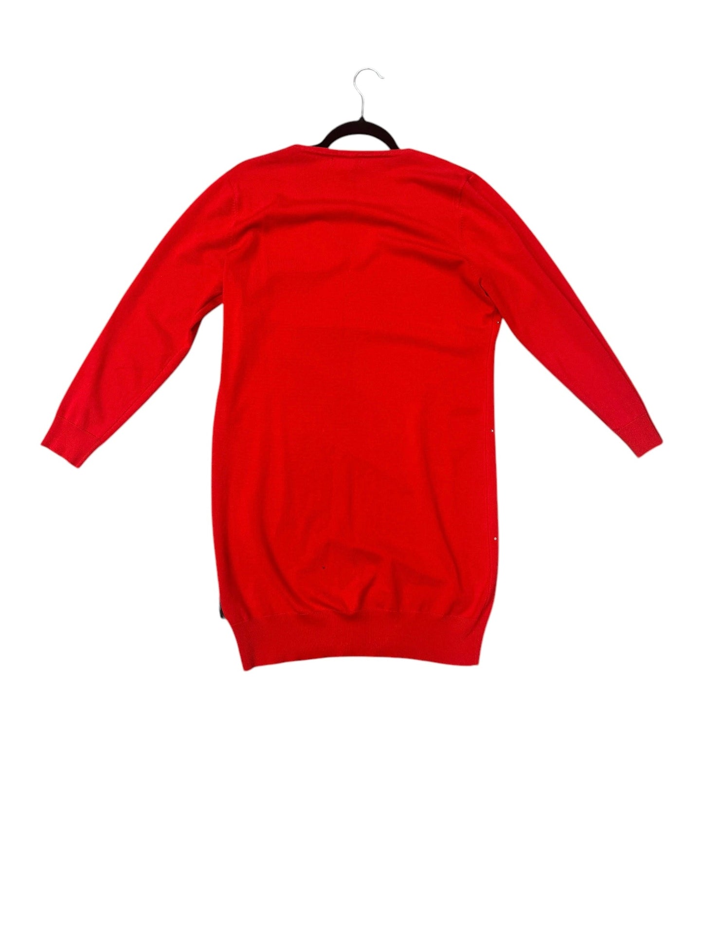 Dress Sweater By Clothes Mentor In Red, Size: 20