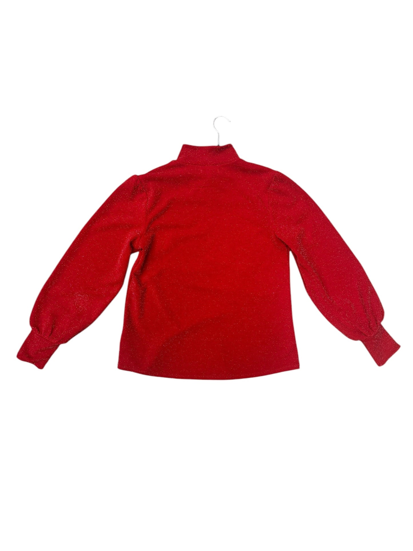 Top Long Sleeve By Maurices In Red, Size: M