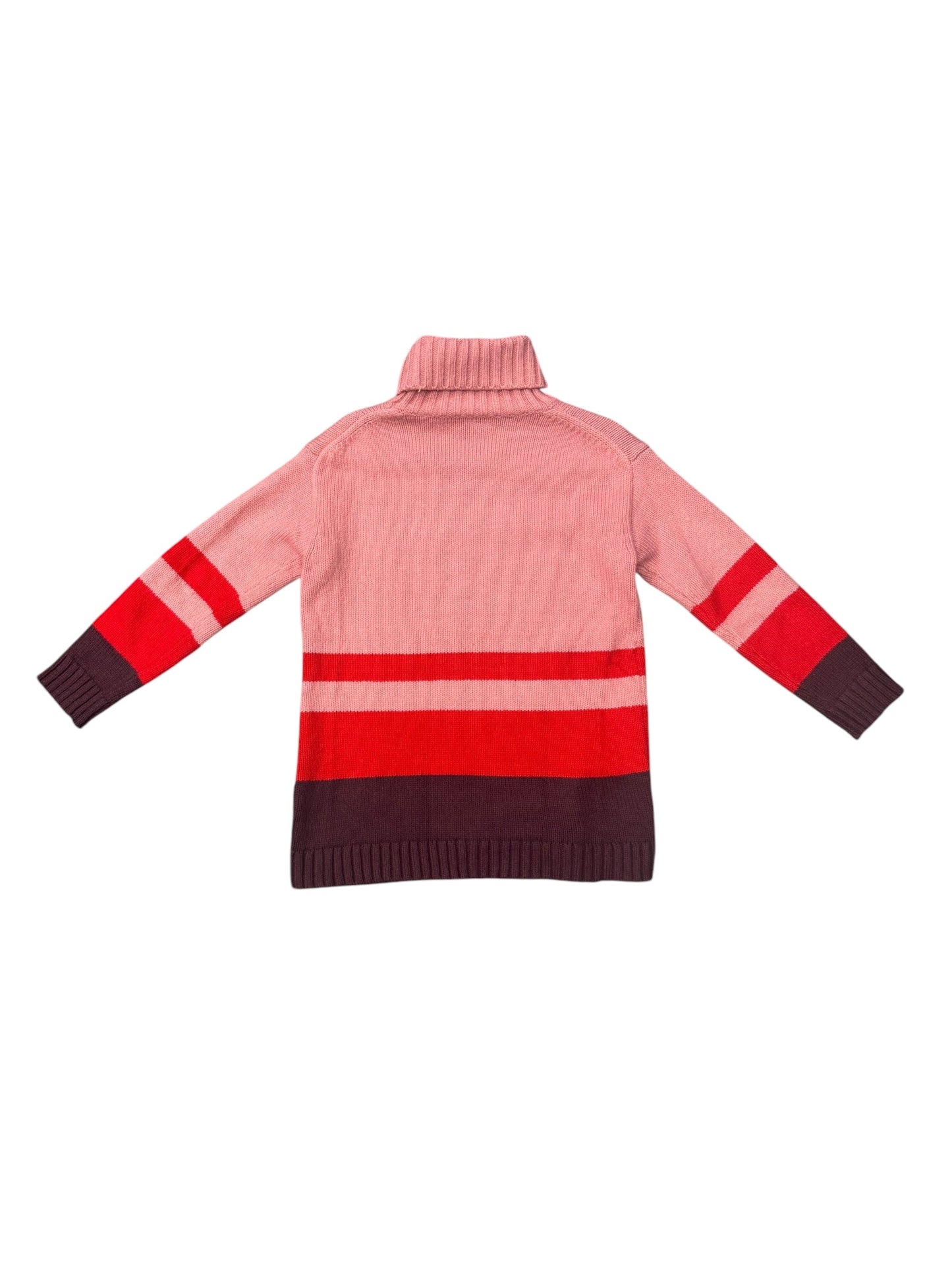 Sweater By Ann Taylor In Pink & Red, Size: S