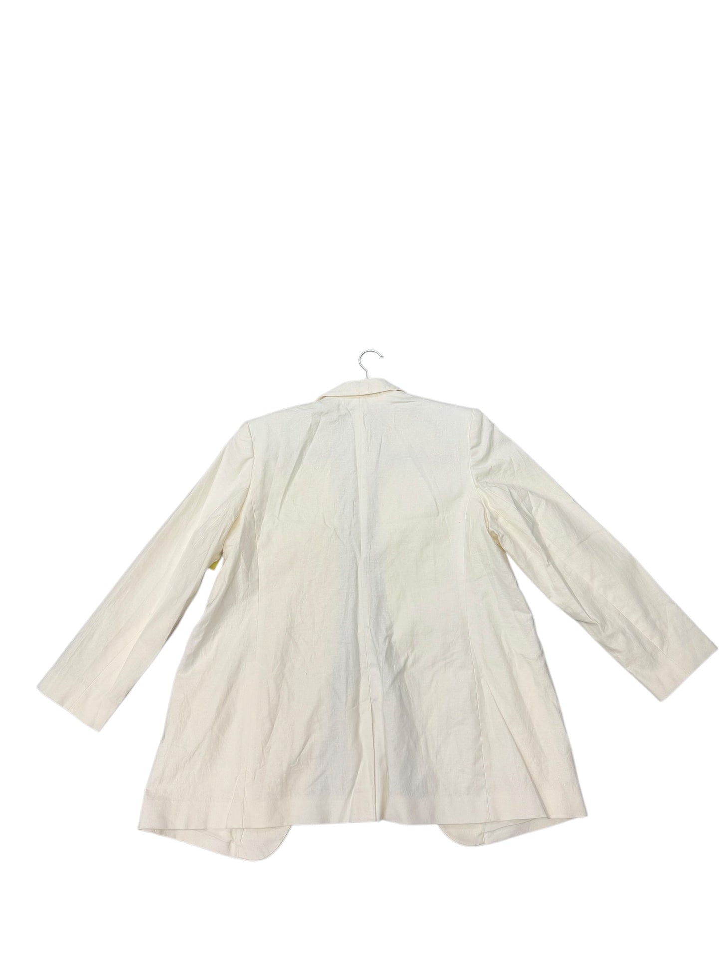 Blazer By Express In Cream, Size: Xl