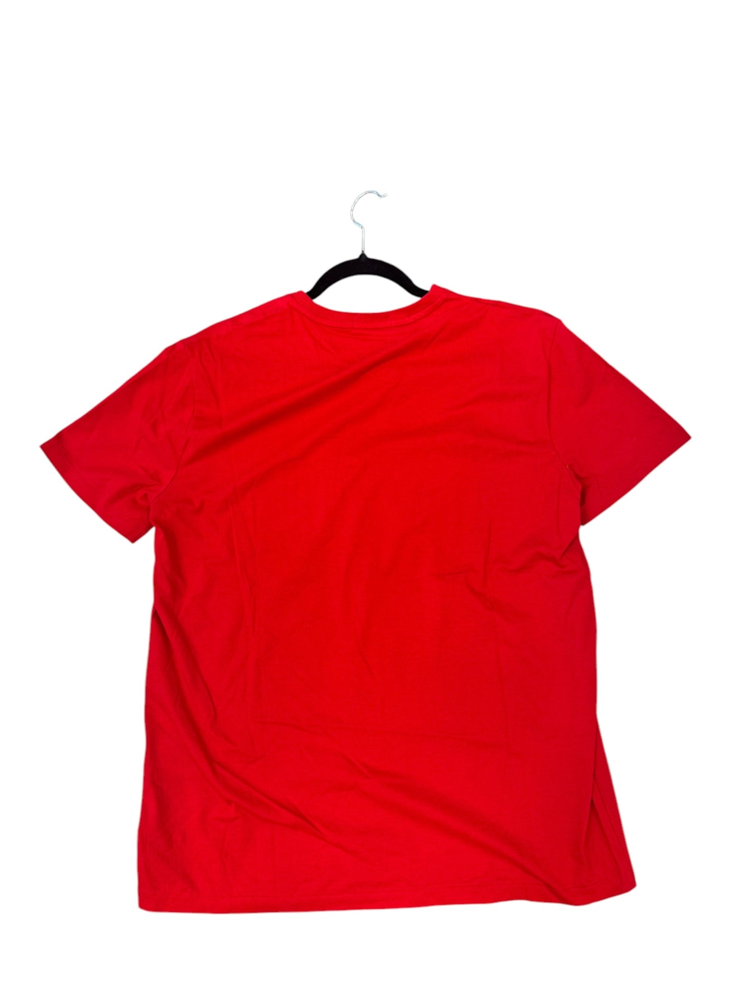 Top Short Sleeve By Polo Ralph Lauren In Red, Size: M