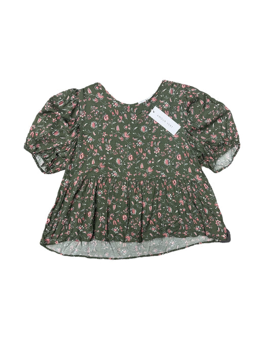 Blouse Sleeveless By Cma In Green, Size: M