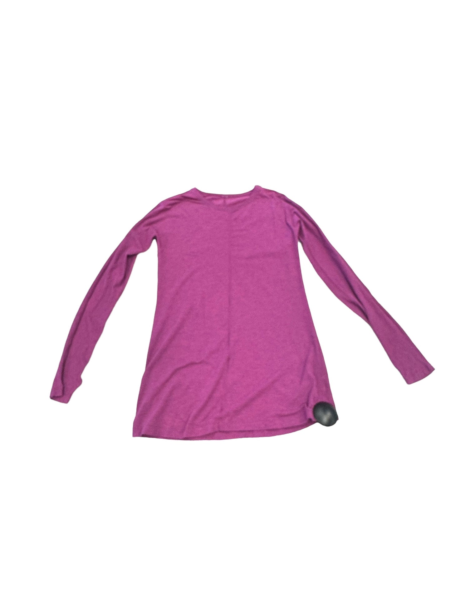 Athletic Top Long Sleeve Collar By Lululemon  Size: M