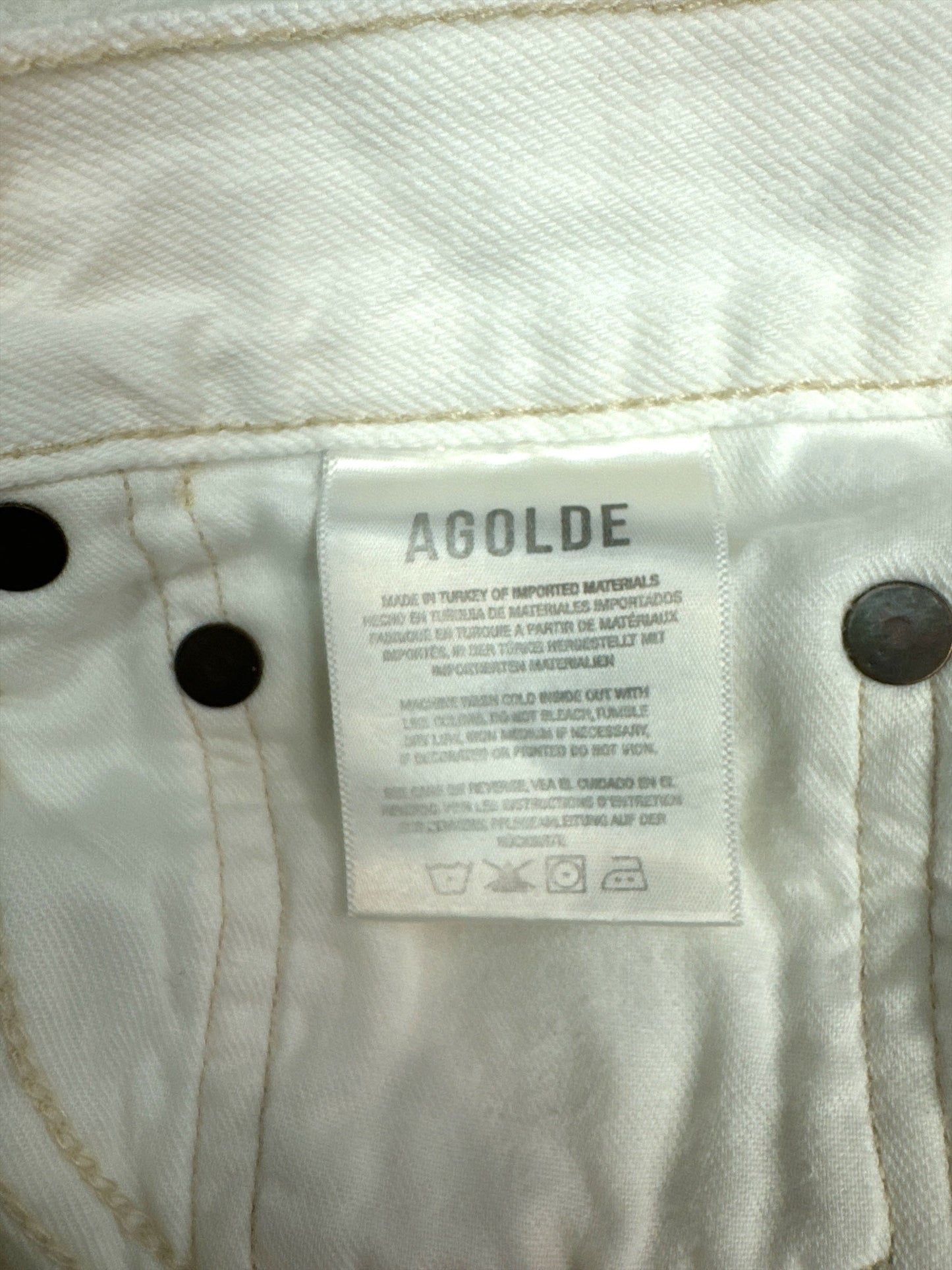 White Shorts Agolde, Size 4