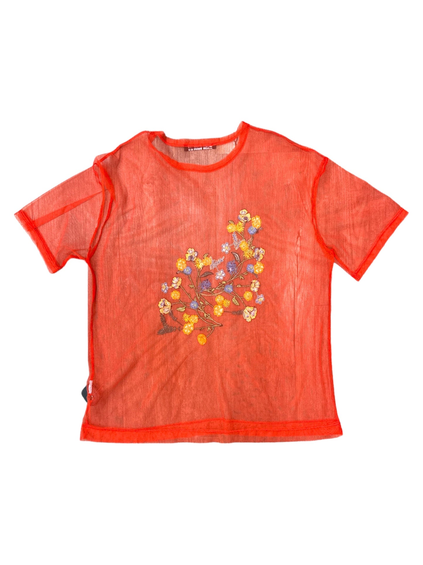 Red Top Short Sleeve Clothes Mentor, Size Mini