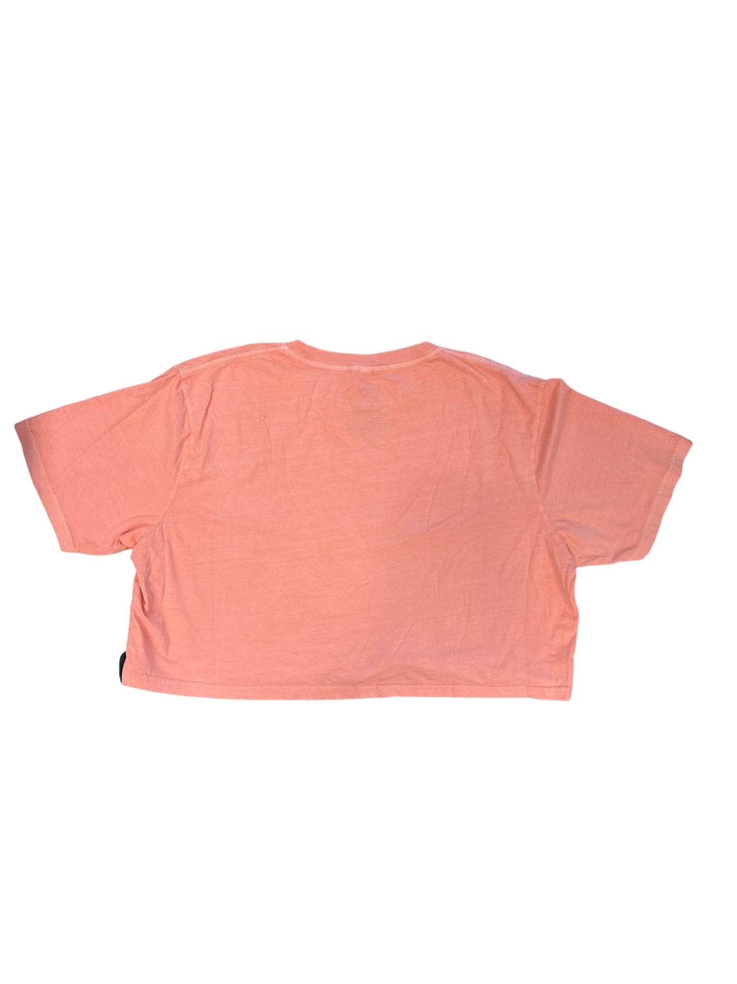 Orange Top Short Sleeve Cmc, Size Xl