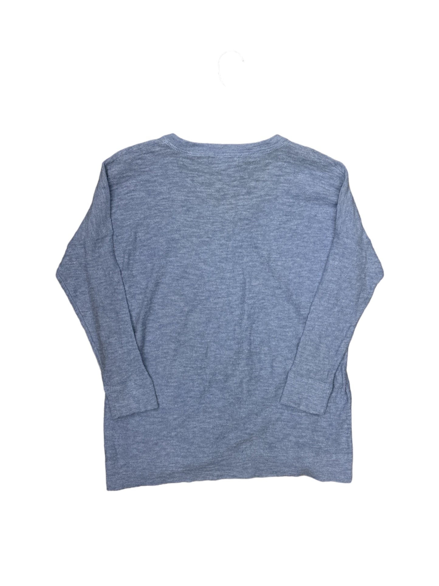 Blue Top Long Sleeve Madewell, Size Xs