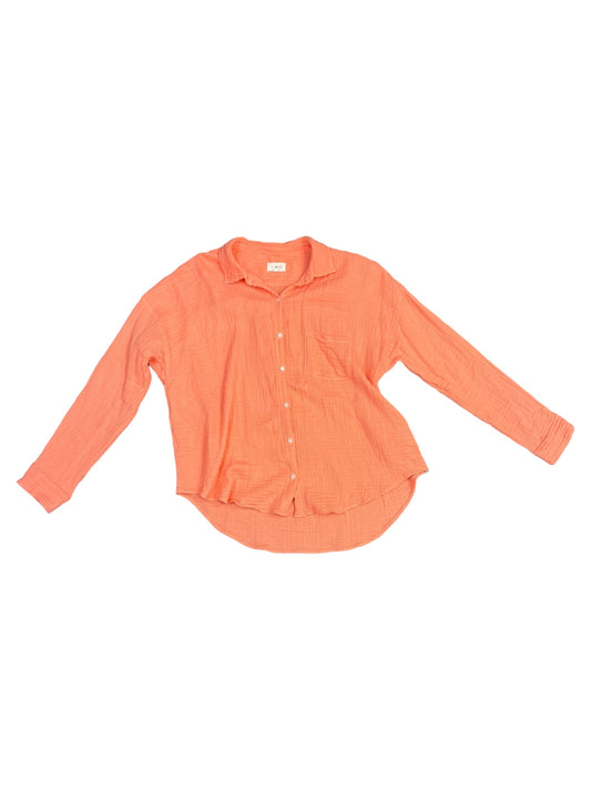 Coral Top Long Sleeve Lou And Grey, Size Xl