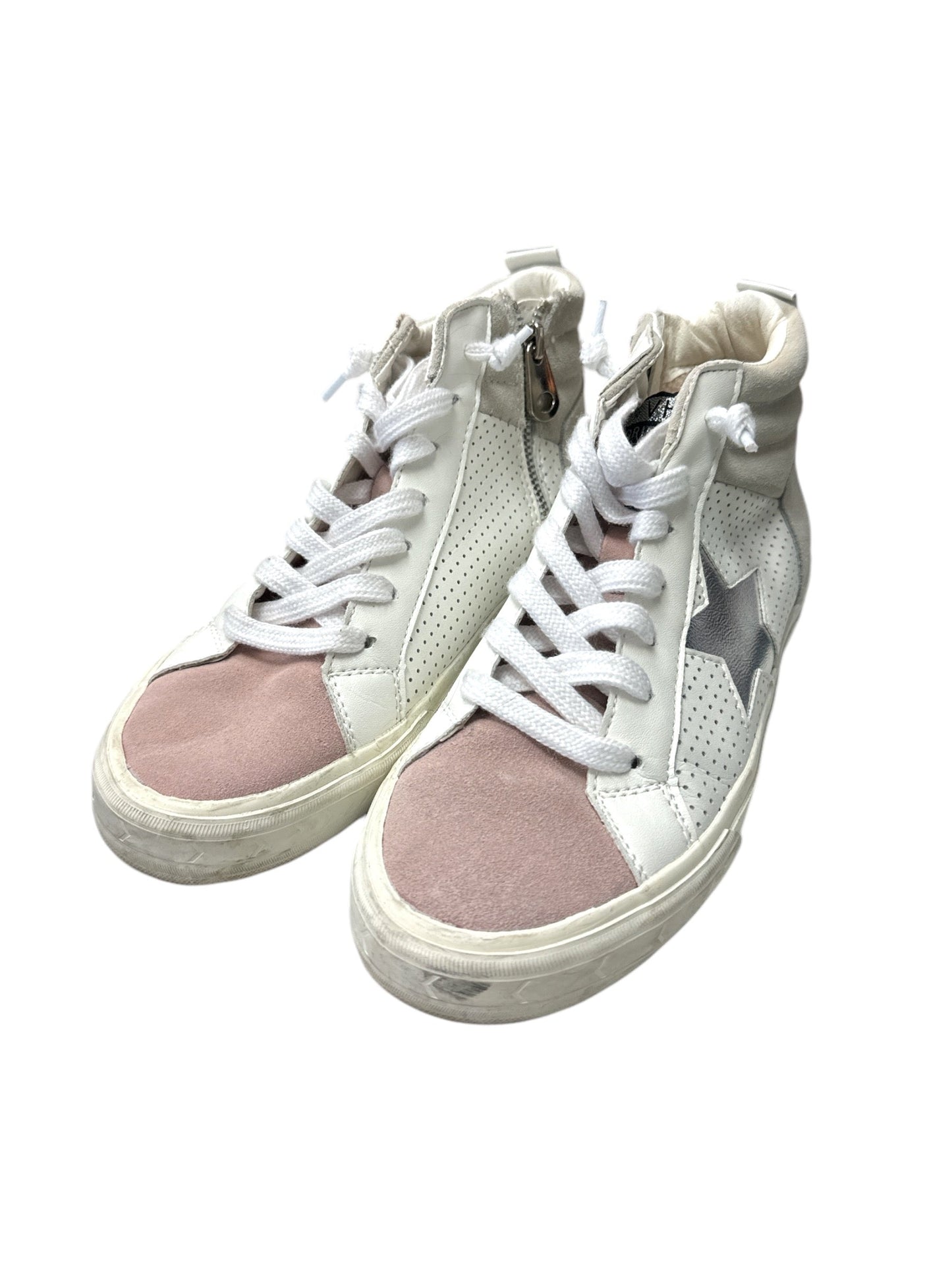 Shoes Sneakers By Vintage Havana In Pink & White, Size: 8