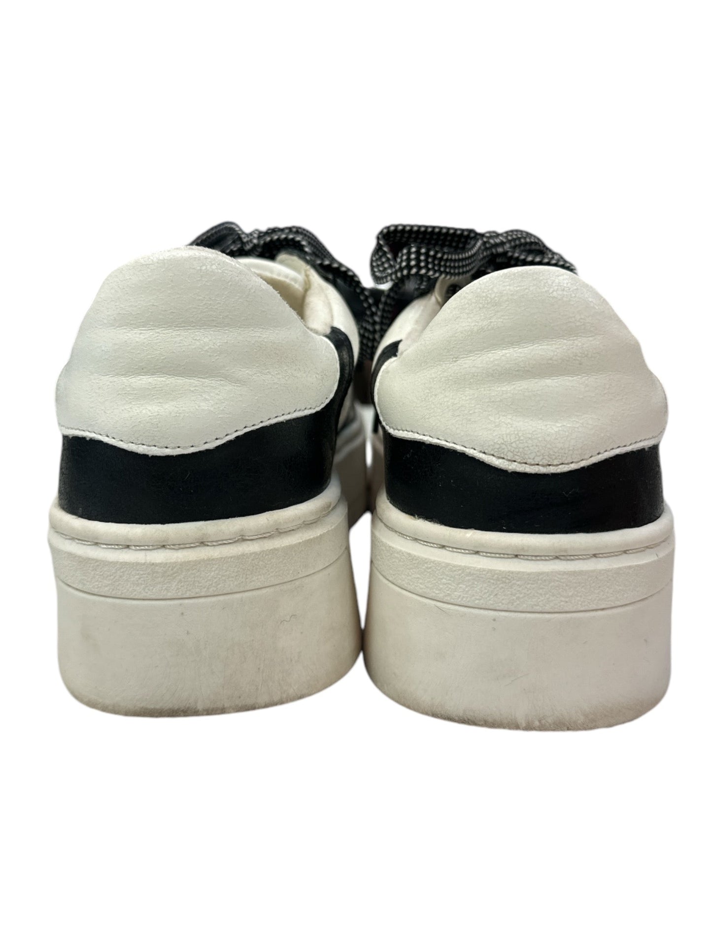 Shoes Sneakers By Shu Shop In Black & White, Size: 8.5