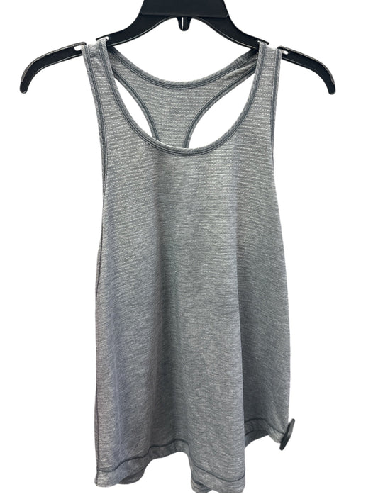 Athletic Tank Top By Lululemon In Grey, Size: S