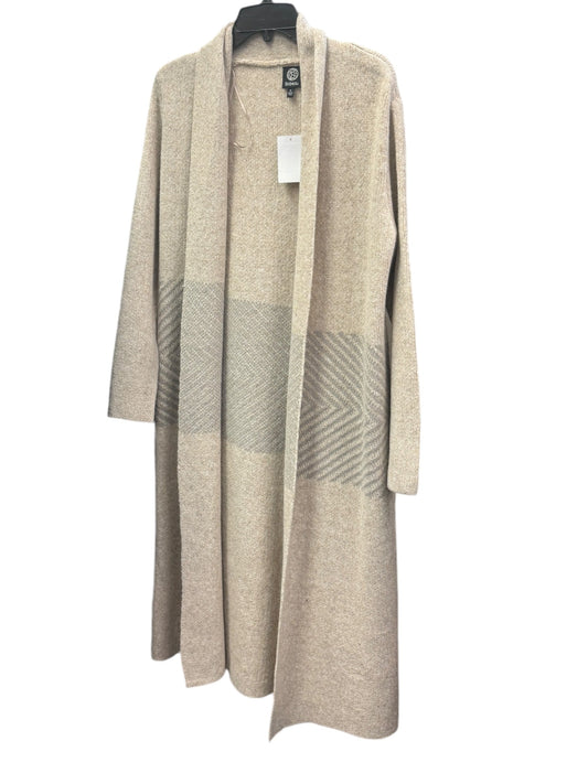 Cardigan By Bobeau In Tan, Size: S