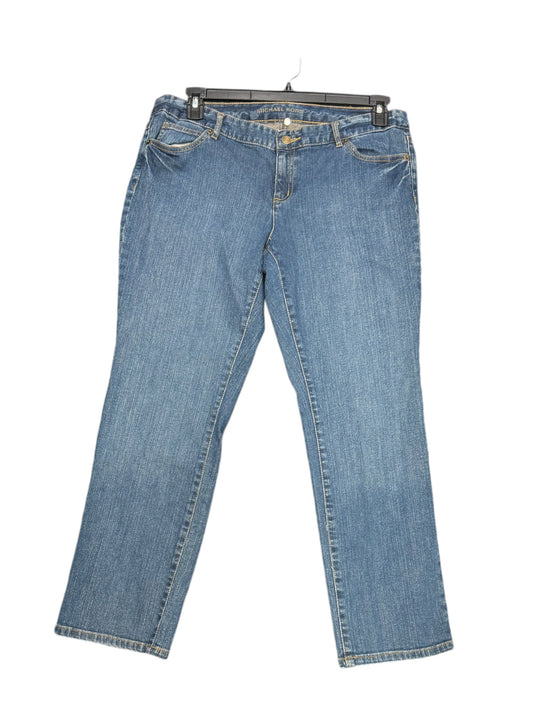 Jeans Designer By Michael By Michael Kors In Blue Denim, Size: 12p