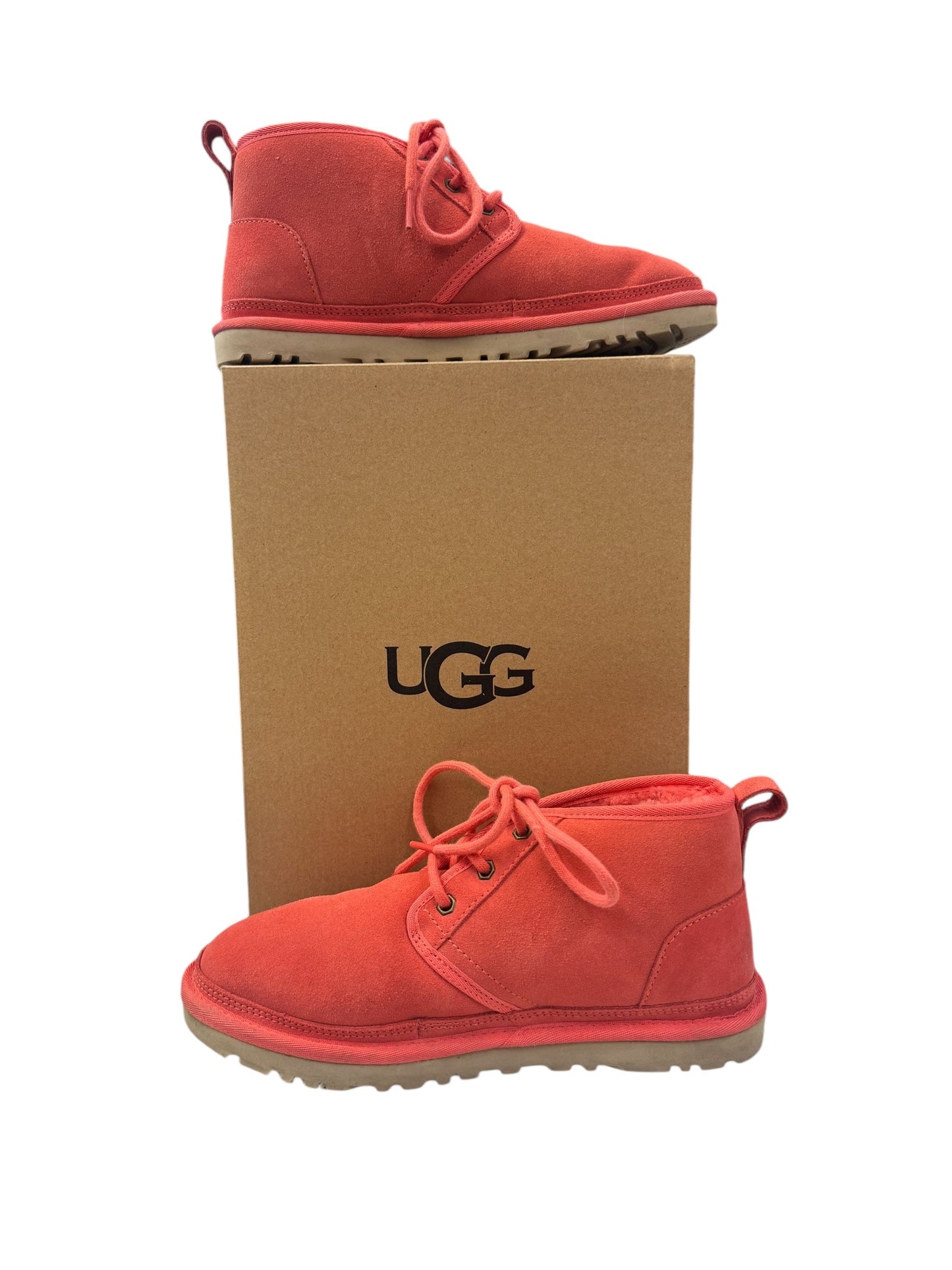 Shoes Flats By Ugg In Orange, Size: 8