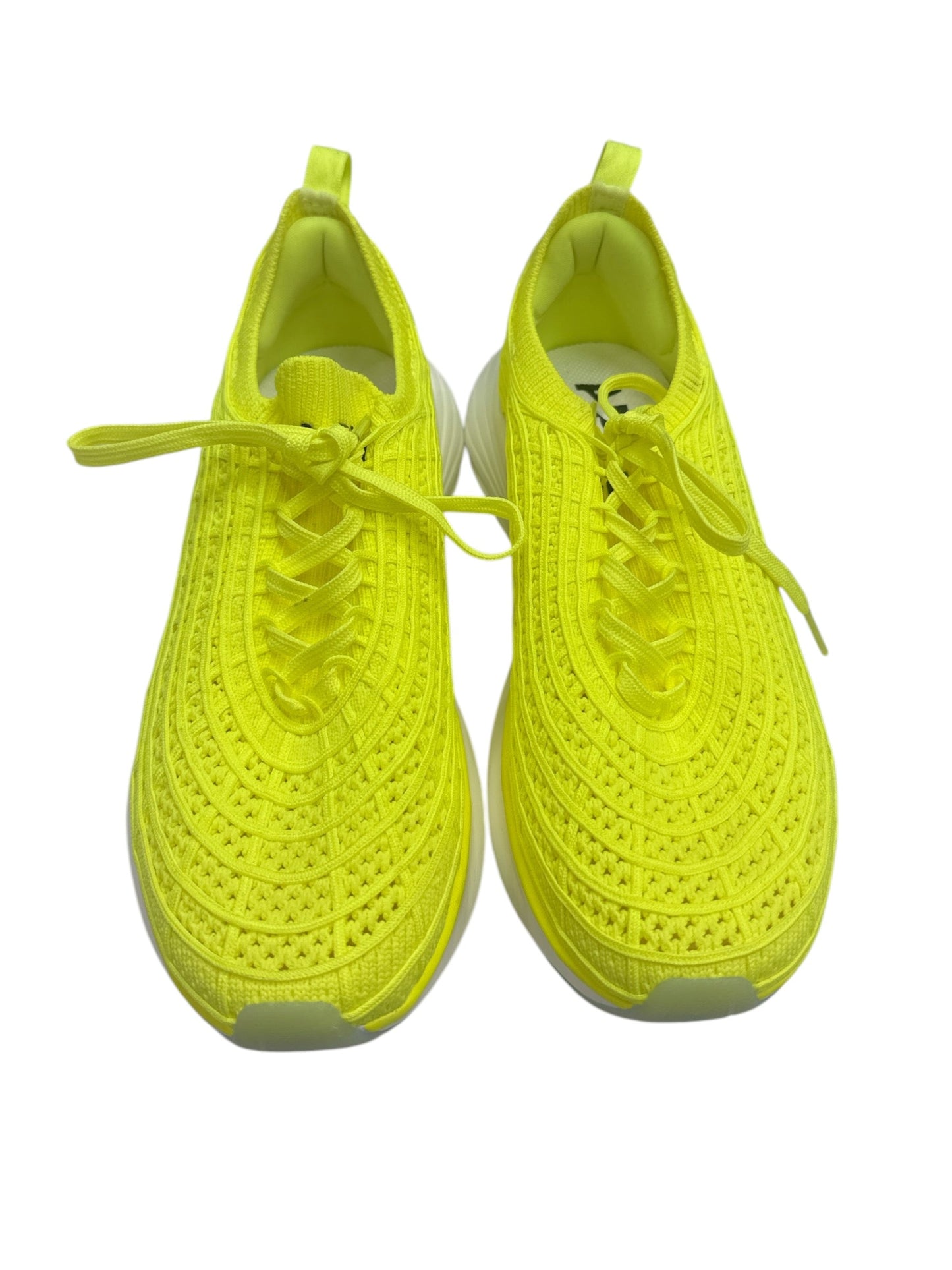 Shoes Athletic By Cma In Yellow, Size: 6.5