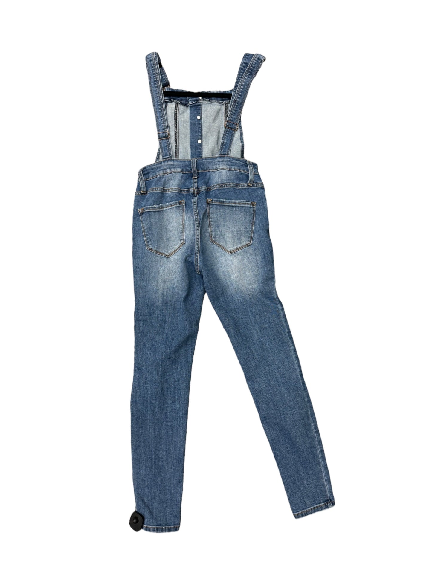 Overalls By Fashion Nova In Blue Denim, Size: 0