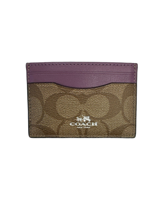 Wallet Designer Coach, Size Small