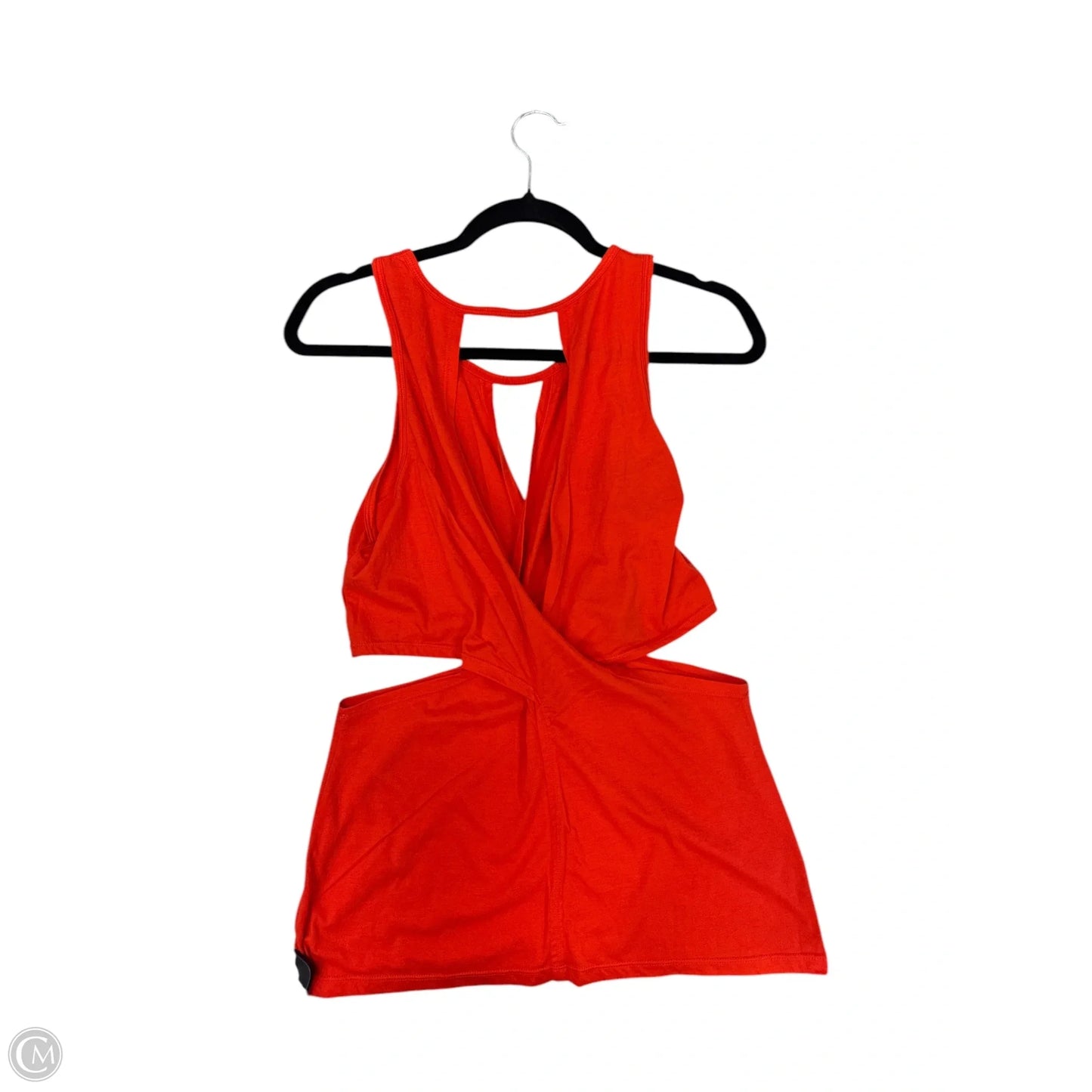 Athletic Tank Top By Fabletics In Orange, Size: L