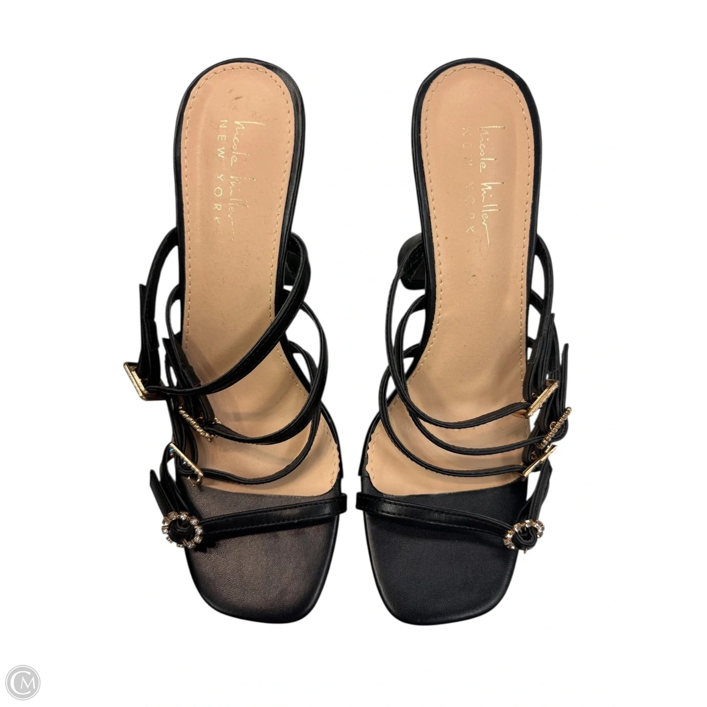 Shoes Heels Block By Nicole By Nicole Miller In Black, Size: 9