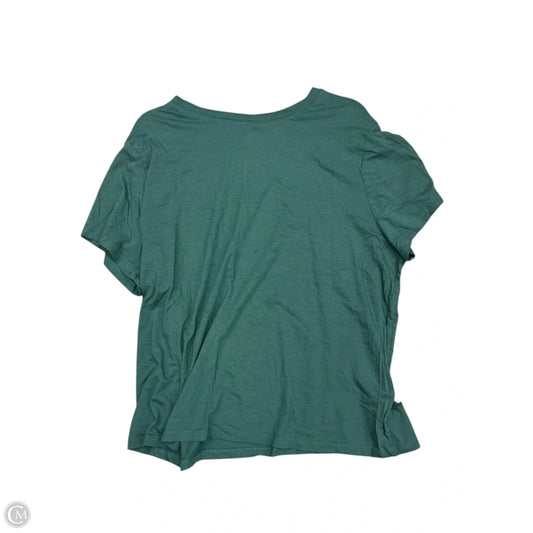Top Short Sleeve By A New Day In Green, Size: 3x