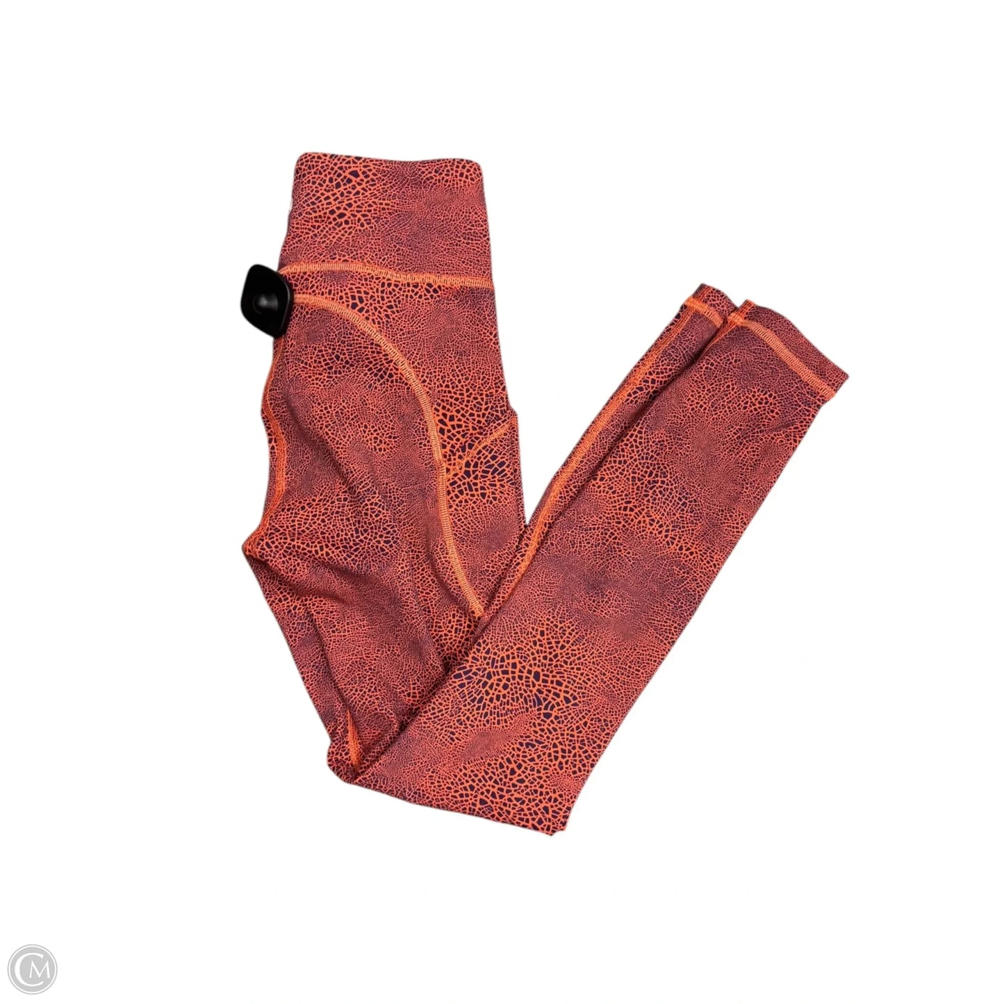 Athletic Pants By Lululemon In Orange, Size: 2