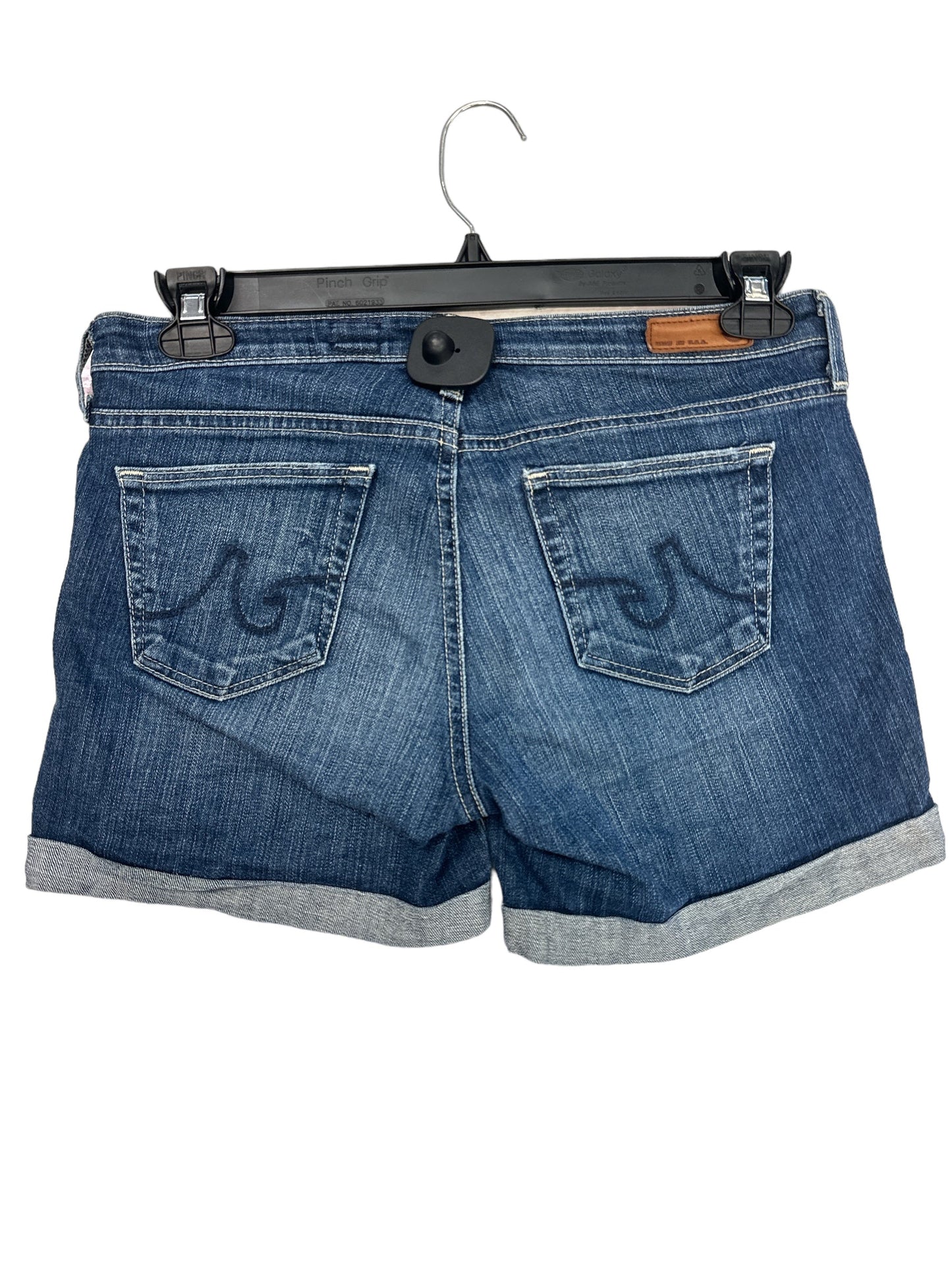 Blue Denim Shorts Ag Jeans, Size 8