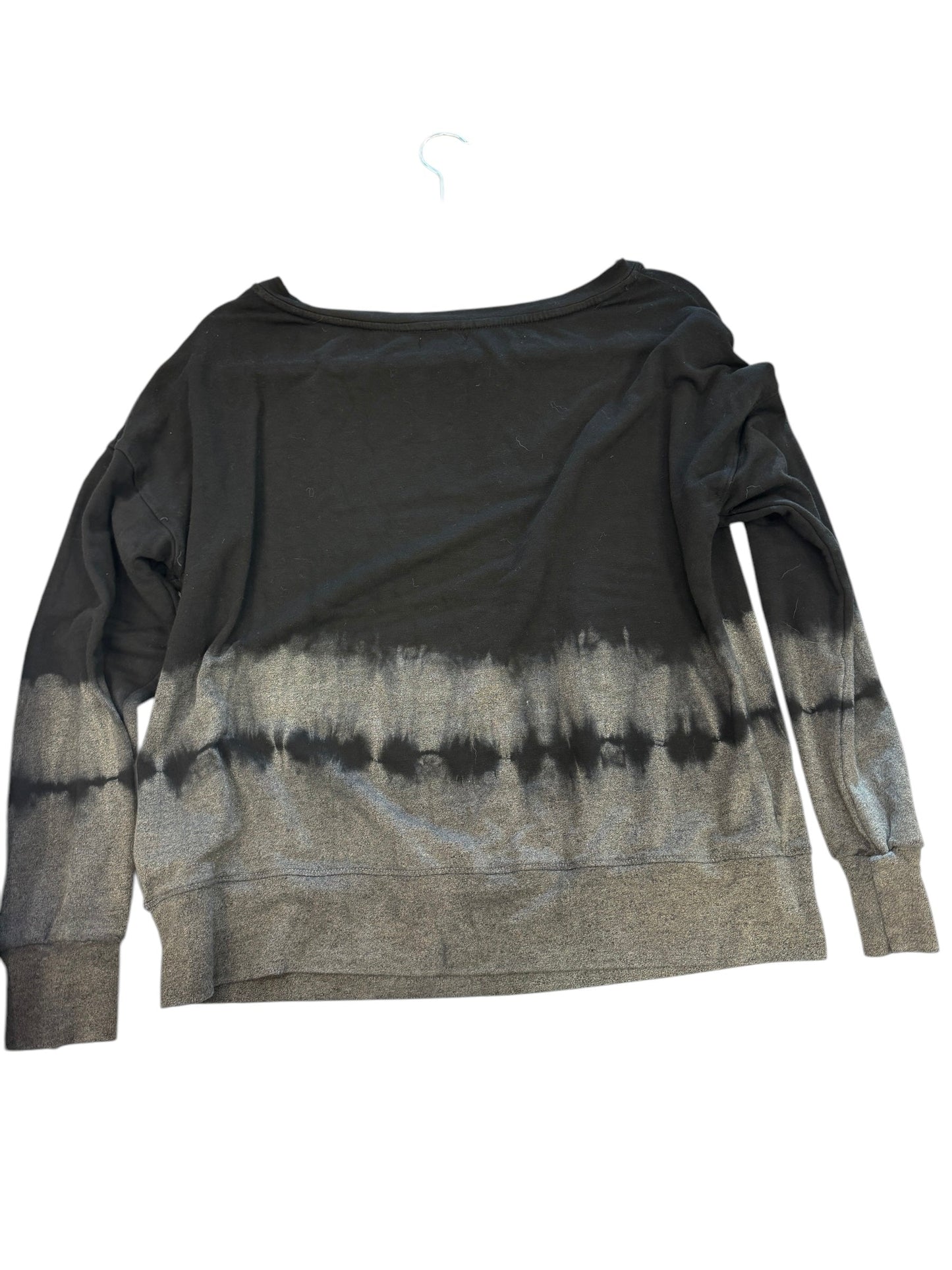 Top Long Sleeve By Sundry In Black & Grey, Size: S