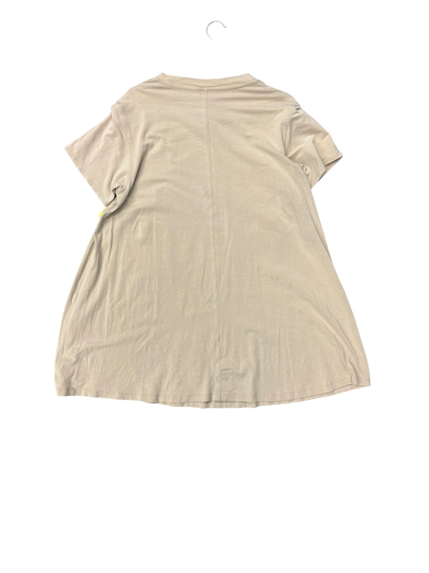 Athletic Dress By Lululemon In Beige, Size: S