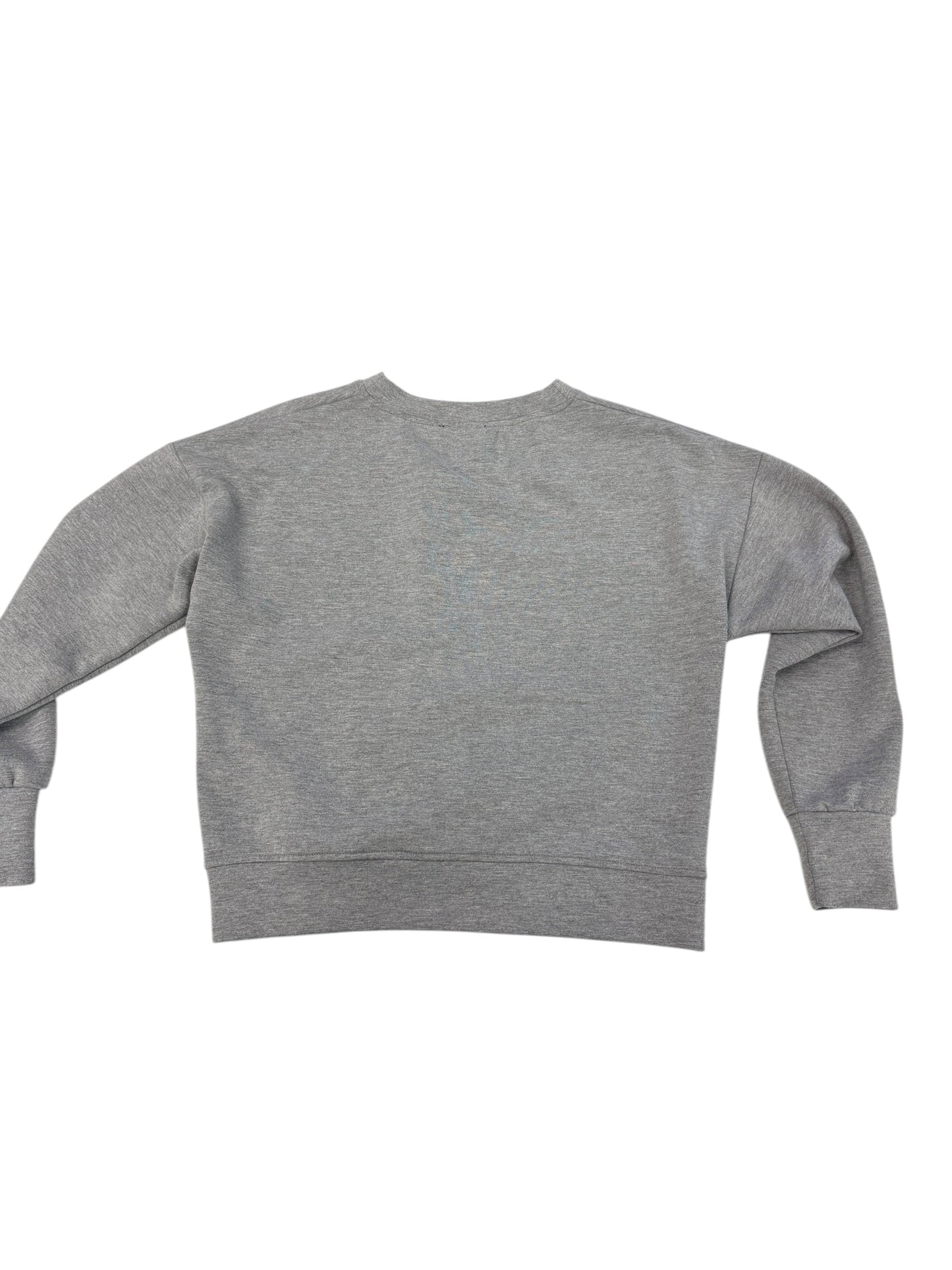 Sweatshirt Crewneck By Cynthia Rowley In Grey, Size: M