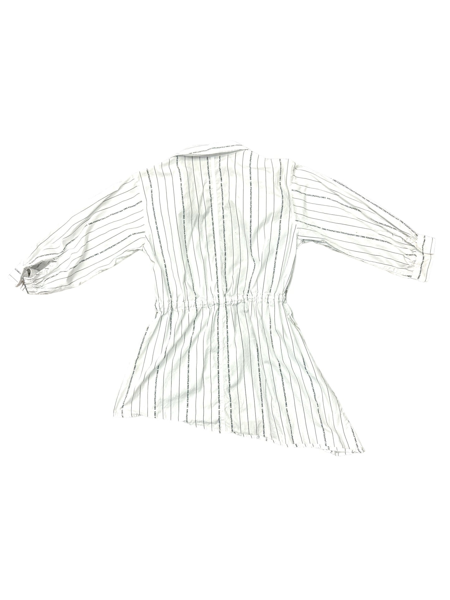 Top Long Sleeve By Karl Lagerfeld In White, Size: Xs