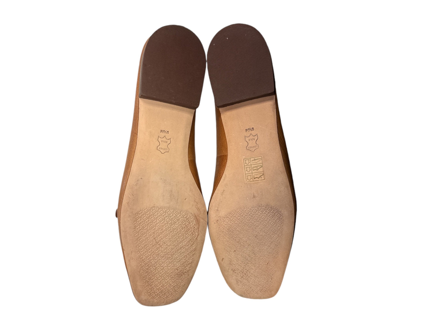 Shoes Flats By Tory Burch In Brown, Size: 9.5