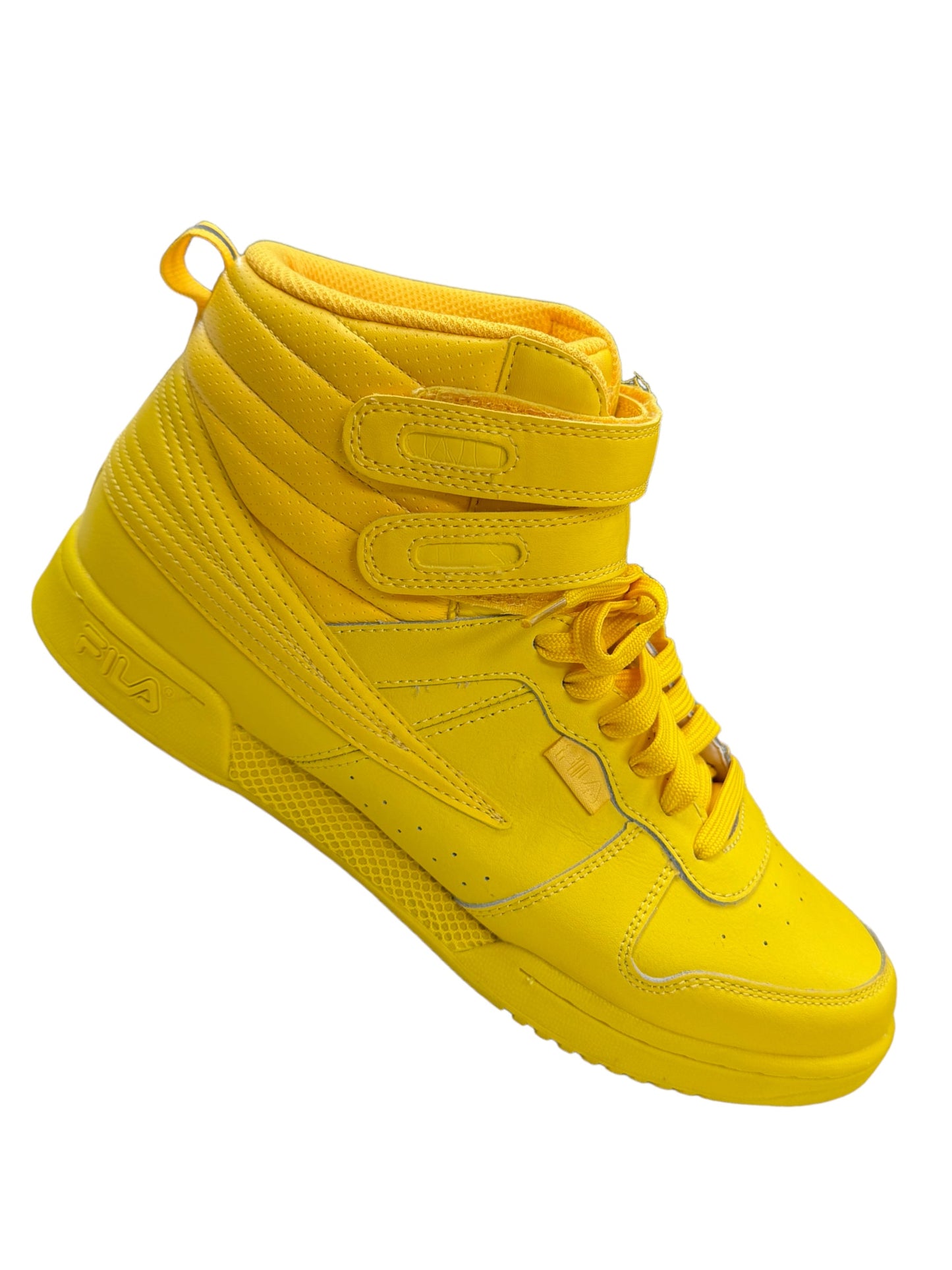 Shoes Athletic By Fila In Yellow, Size: 11