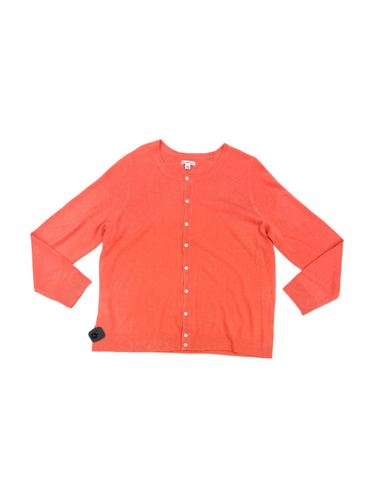 Sweater By Croft And Barrow In Orange, Size: 2x