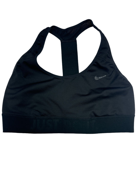 Athletic Bra By Nike In Black, Size: M