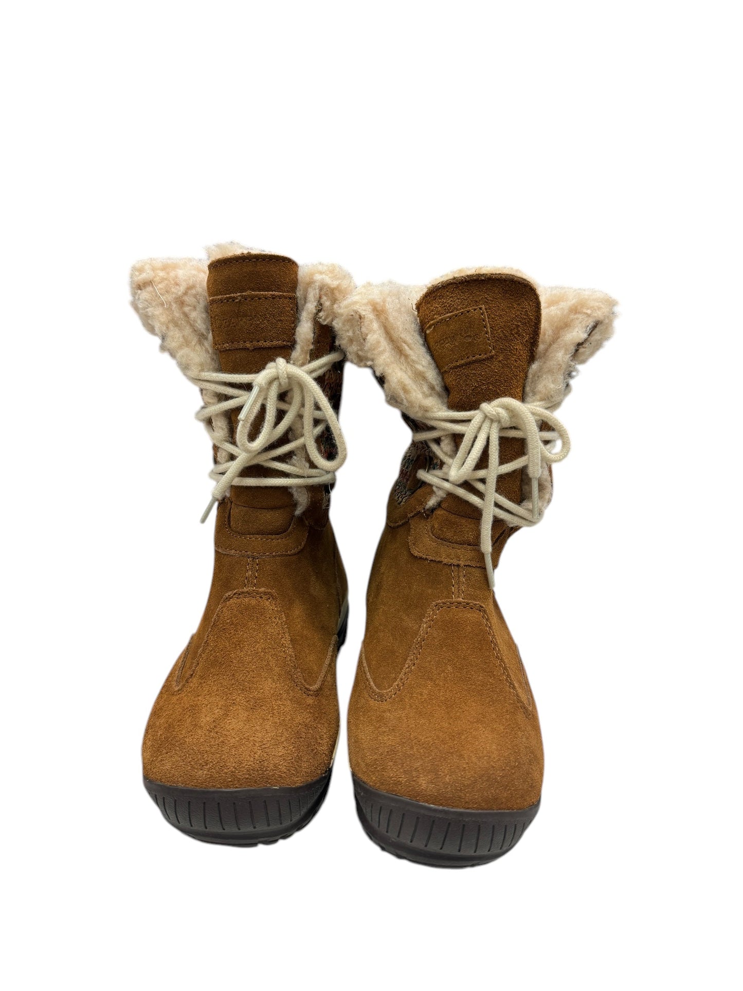 Boots Snow By Bearpaw In Brown, Size: 6