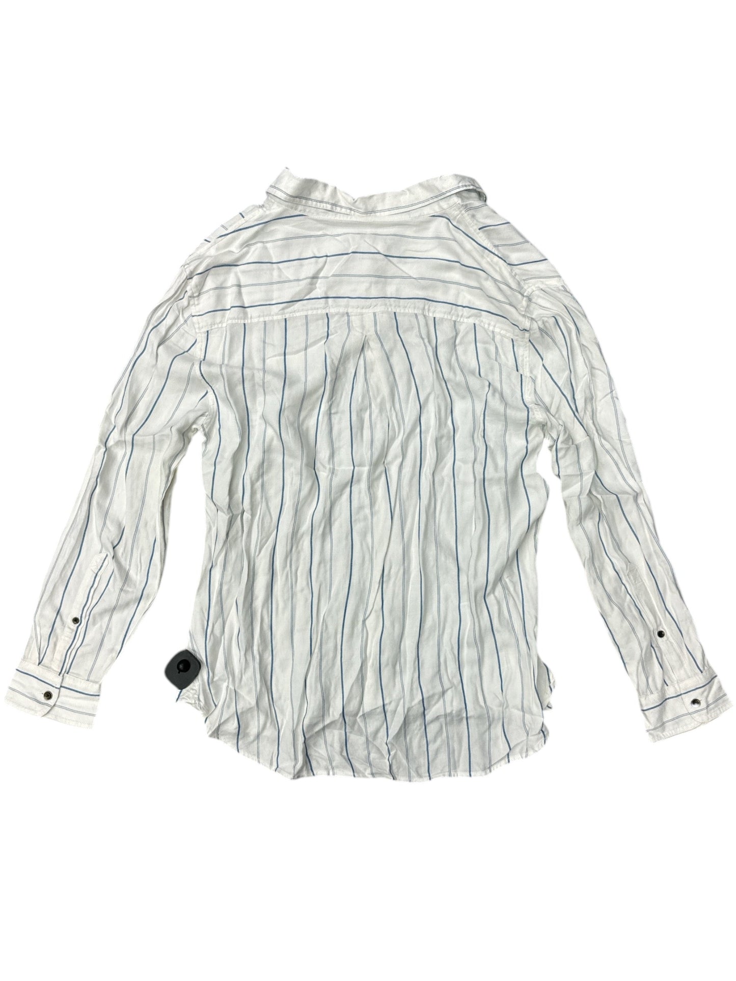 Top Long Sleeve By Jachs Girlfirend In White, Size: L