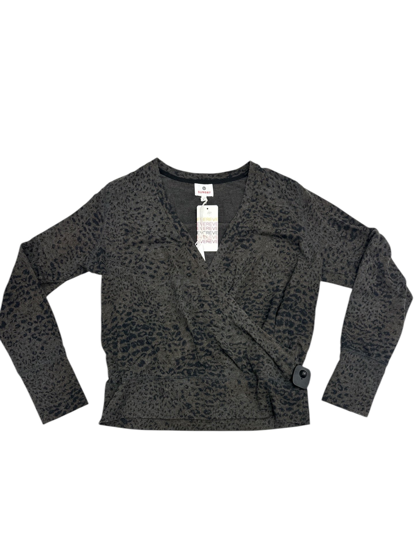 Sweater By Sundry In Animal Print, Size: S