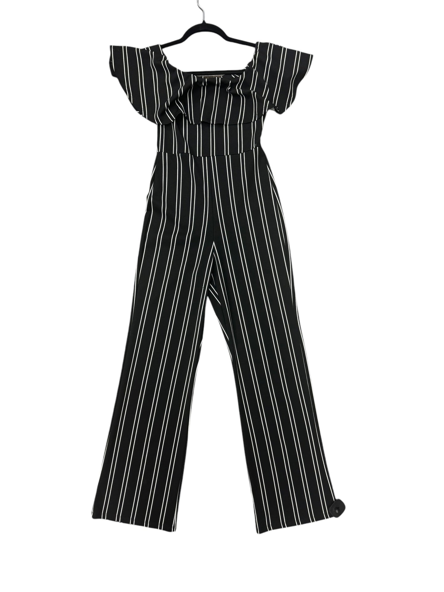 Jumpsuit By Clothes Mentor In Striped Pattern, Size: 4