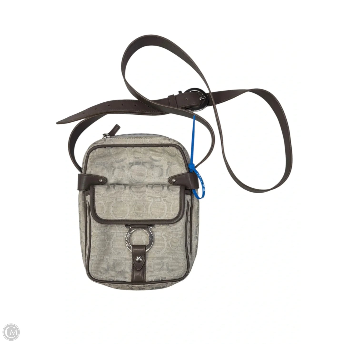 Crossbody Luxury Designer By Ferragamo, Size: Small