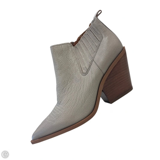 Boots Western By Franco Sarto In Grey, Size: 6.5