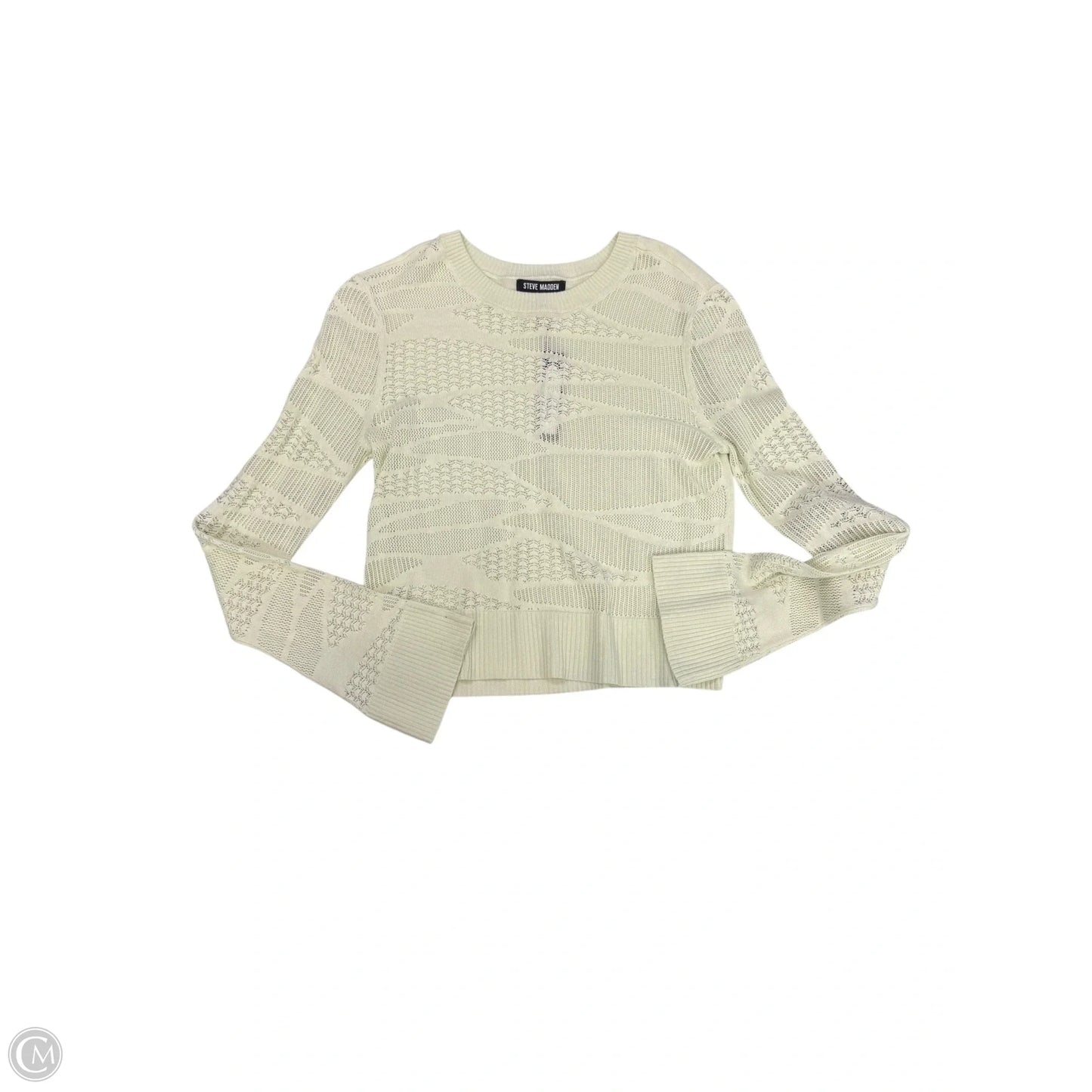 Top Long Sleeve By Steve Madden In Green, Size: S